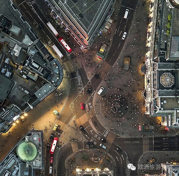 这些俯拍图 你能猜出它们是哪些著名的伦敦地