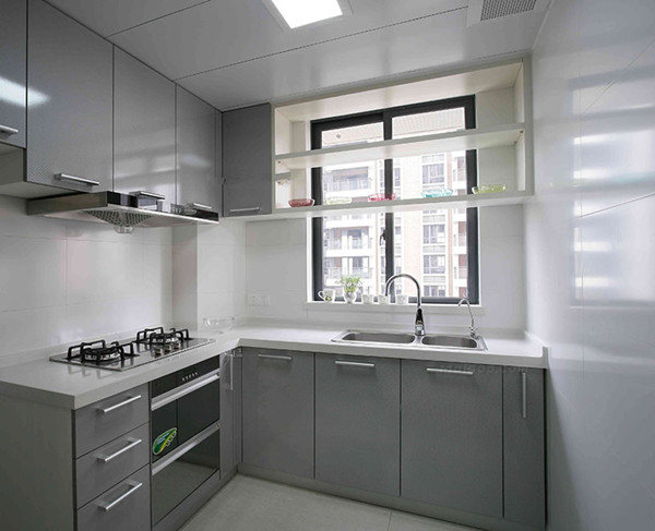新都装修设计公司分享简约小户型厨房装修效果图