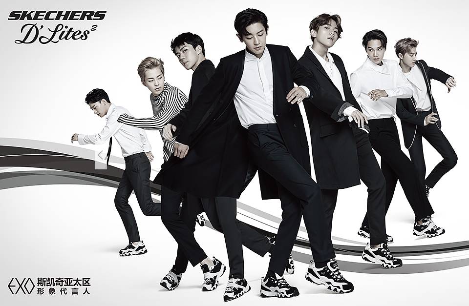 明星同款|EXO穿黑白熊猫鞋,舒服得不想脱!