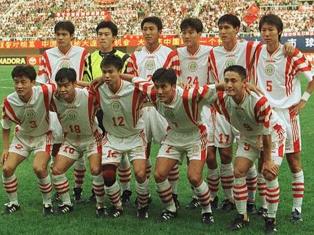 珍贵视频2001年中国足球队十强赛进球全集锦