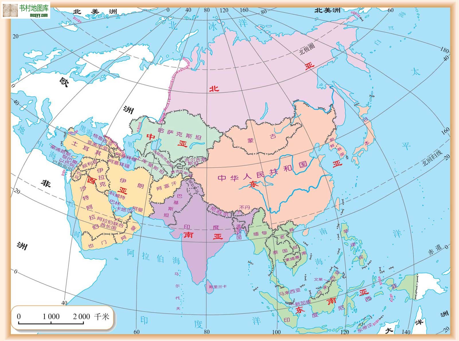 亚洲人口最少的国家_地图看世界 2018年地球有多少人口及世界人口的分布