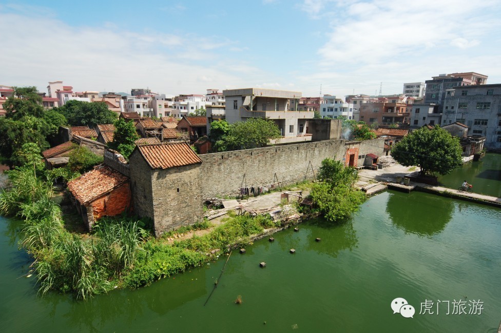 神奇 虎门水围村,一座370年的水上古村堡