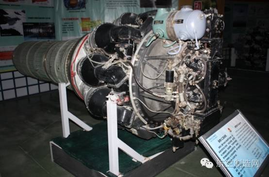 根据前苏联提供的pⅡ-9b型发动机技术资料制造的一种加力式涡喷发动机
