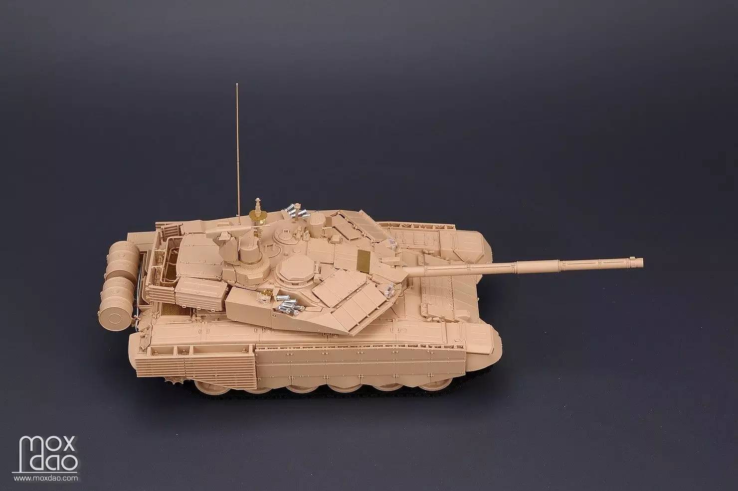 模型评测 tiger 4612 俄罗斯t-90ms主战坦克