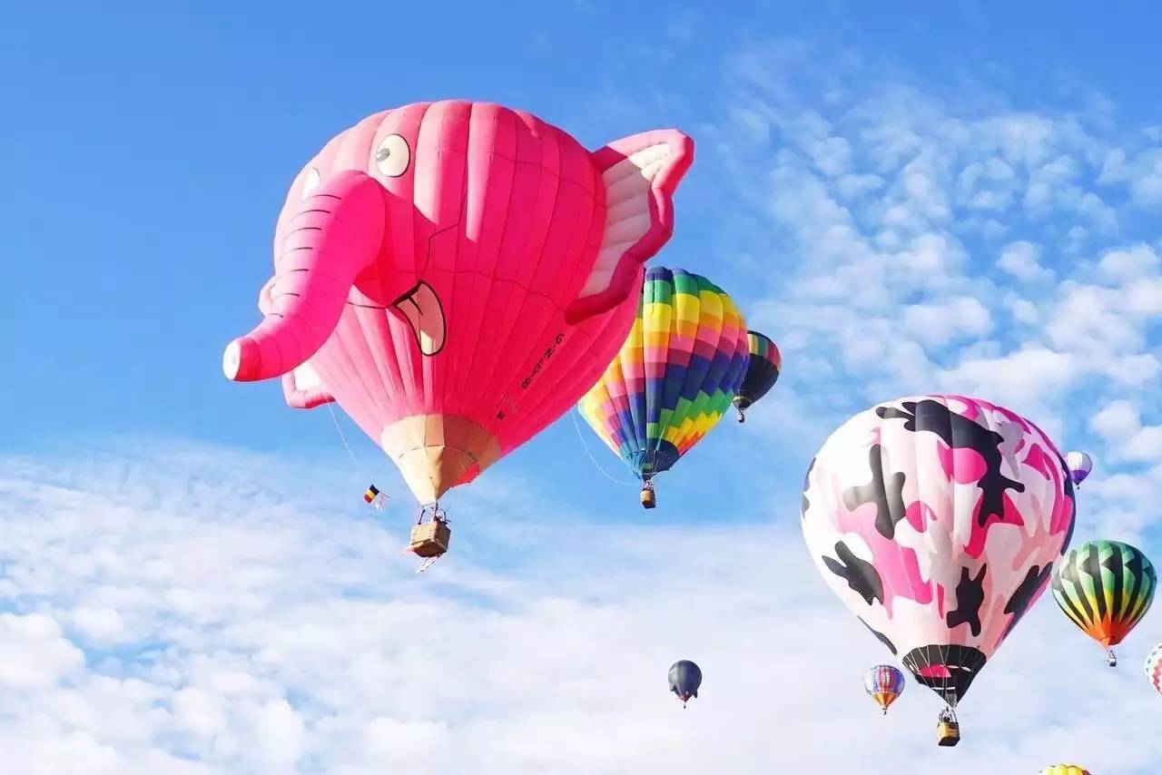 让你看见幸福，世界上最大的热气球节
