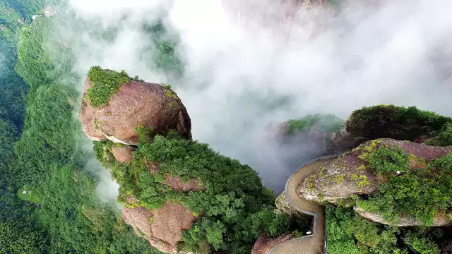 浙江仙居：俯瞰神仙居不一样的风景