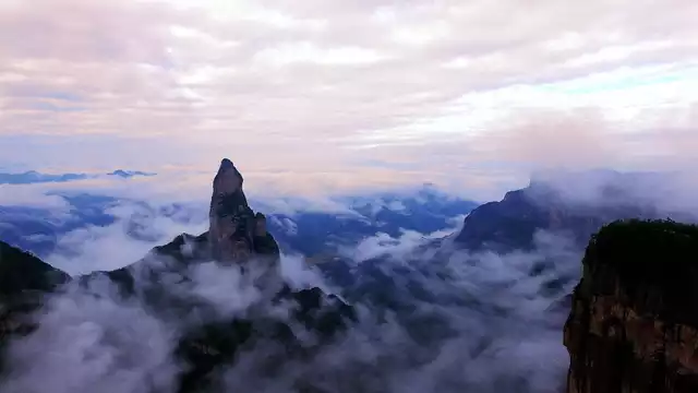 浙江仙居：俯瞰神仙居不一样的风景