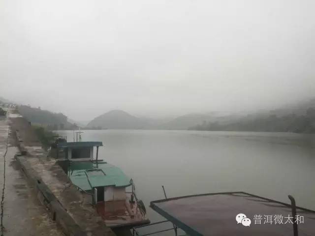 镇沅秀山澜沧江码头随拍