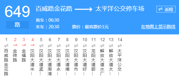 601-658路 701-921路