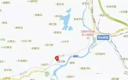 地理位置:   地处辽阳市弓长岭区东南部