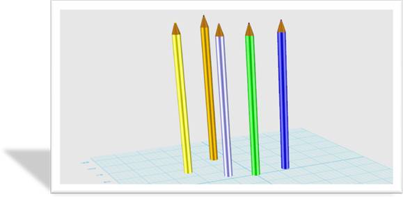 3d创意设计"教材"连载之三 制作我独特的铅笔