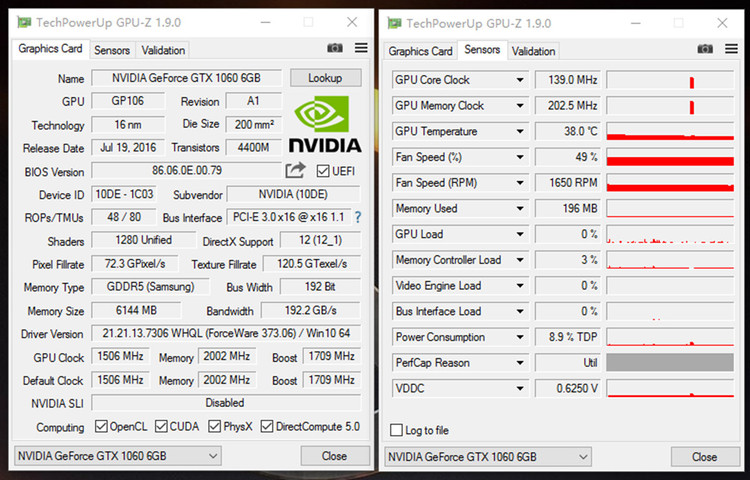 装机电源功率怎么选gtx1060游戏功耗评测