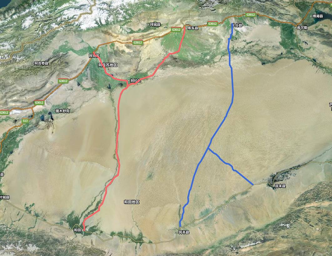 穿越塔克拉玛干沙漠的沙漠公路自由行该怎么走?