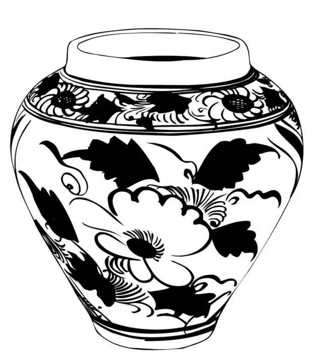 中国的古代陶瓷, 绘画装饰清秀素雅,图案种类繁多, 瓷器被附上图案