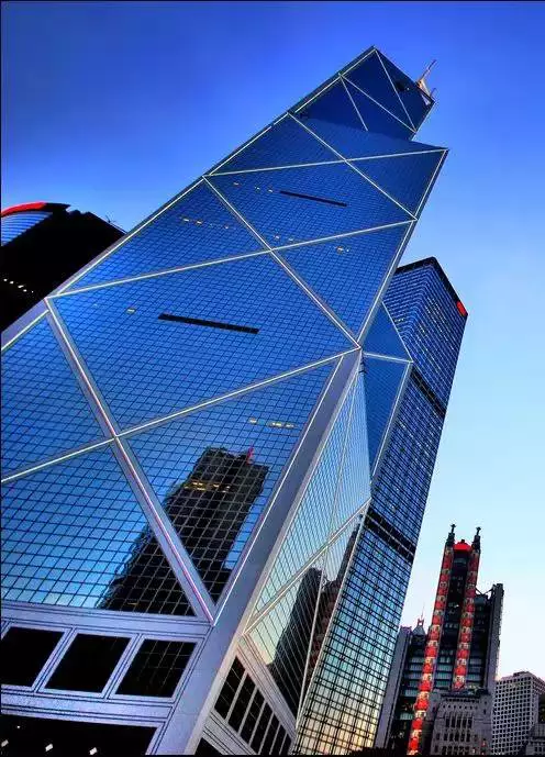 97香港回归,贝聿铭设计的中银大厦必然要象征香港美好的未来前景