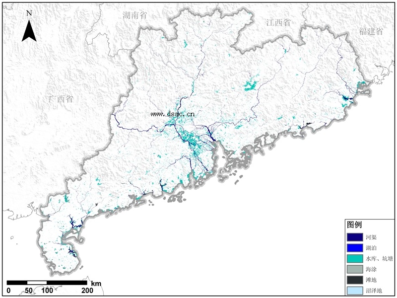 8,其余属于长江流域的鄱阳湖和洞庭湖水系.