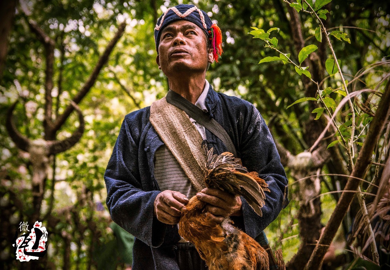 佤族的照片看了之后让你觉得他们很神奇