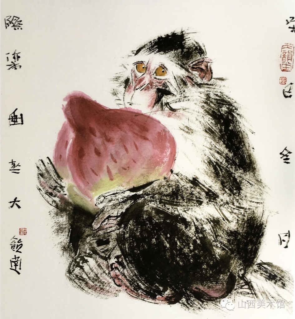 赵际滦--猴画作品欣赏