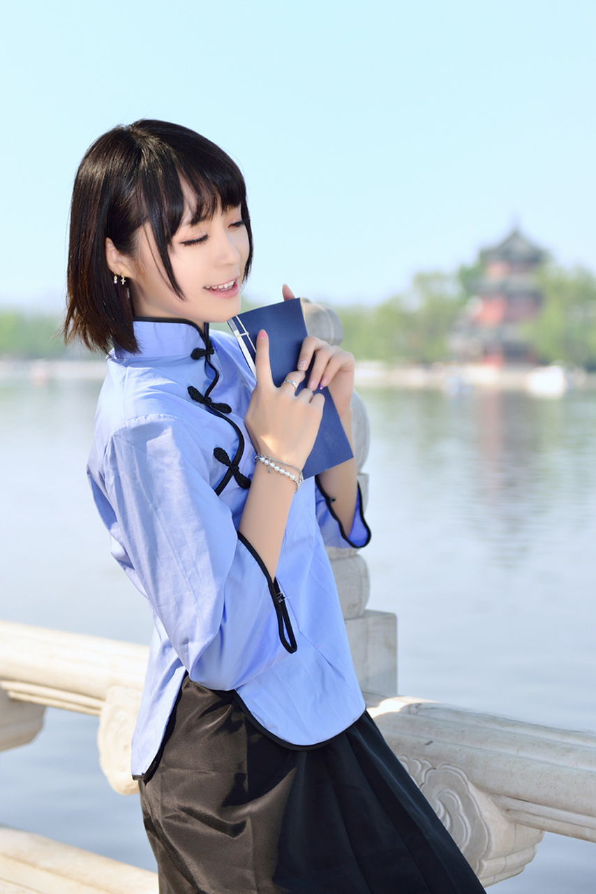 民国时尚旧时代的中国女学生装