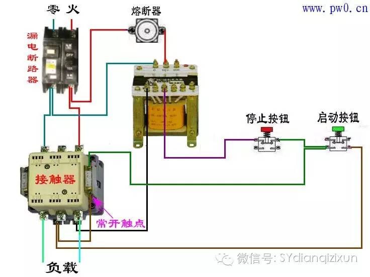 接触器的接线方法与工作原理