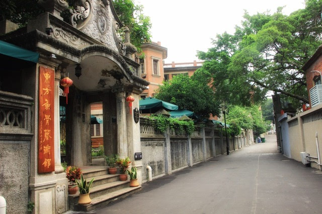 永春路晃岩路漳州路复兴路康泰路内厝澳路龙头路鸟瞰鼓浪屿神清气爽地