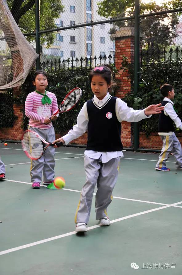 【体教结合】长宁路小学网球队训练展示点击上