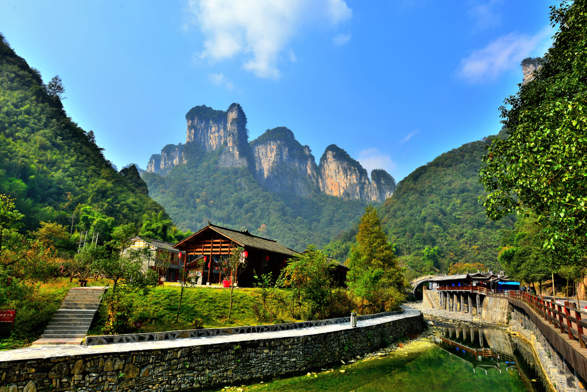 德夯大峡谷-童话里的大峡谷 如果宫崎骏想来中国画动画,那车叔会推荐