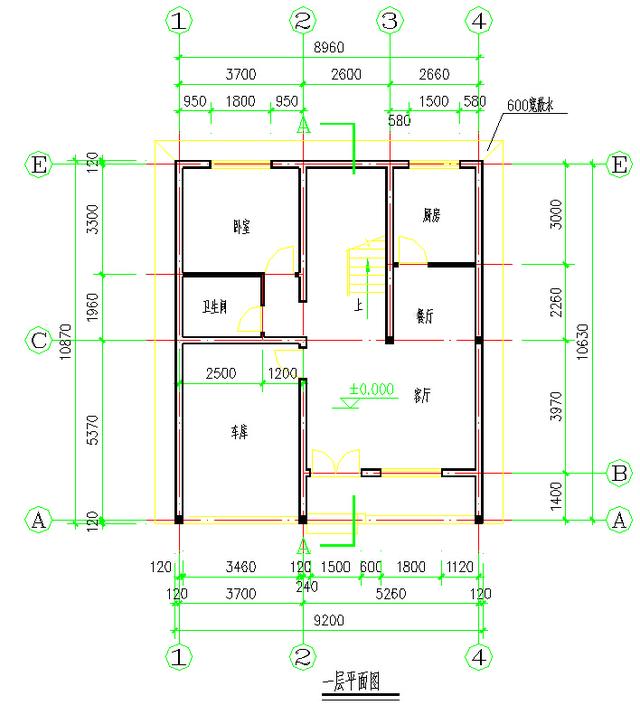 3套联排户型,占地100平,30万盖起真正的农村房!