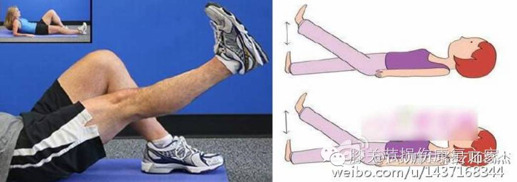 脚后跟距离床面10-15厘米,注意膝关节伸直更能充分动员股四头肌的肌