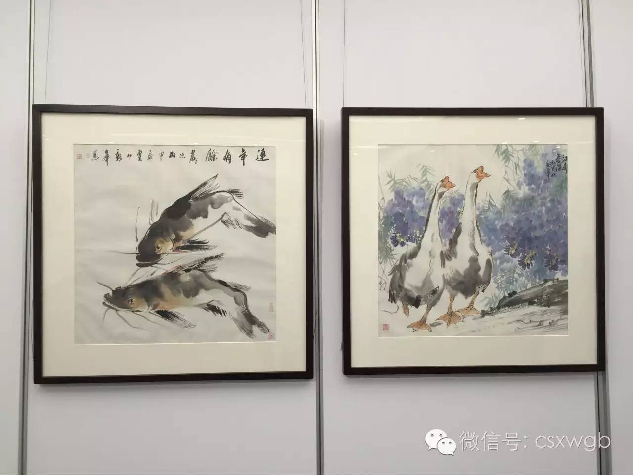 【展览】"书香"——姚新峰,李向东书画作品展在铜陵开幕