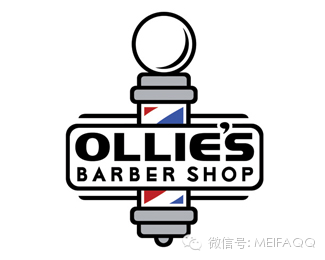 国外理发店logo设计欣赏