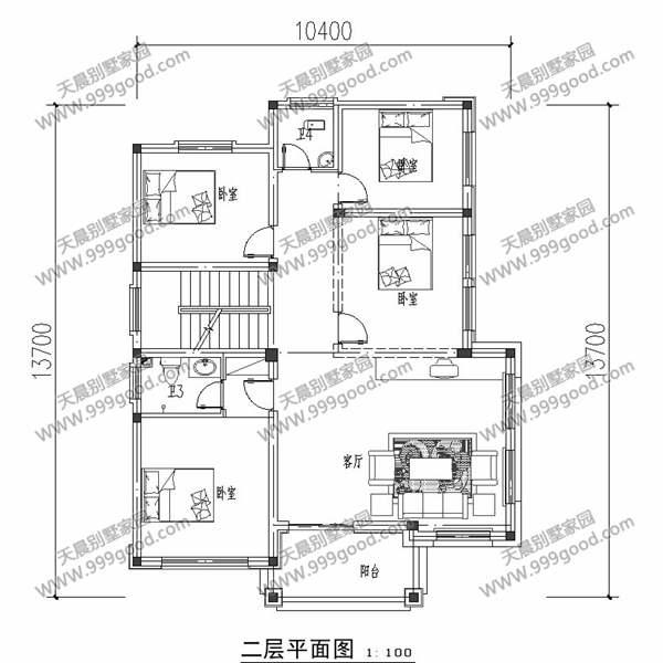 关注微信公众号:天晨别墅家园(tcbsjy)免费领取500套房屋别墅设计图