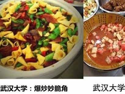 各大高校食堂:奇葩菜!爆炒妙脆角,苹果炒西瓜!