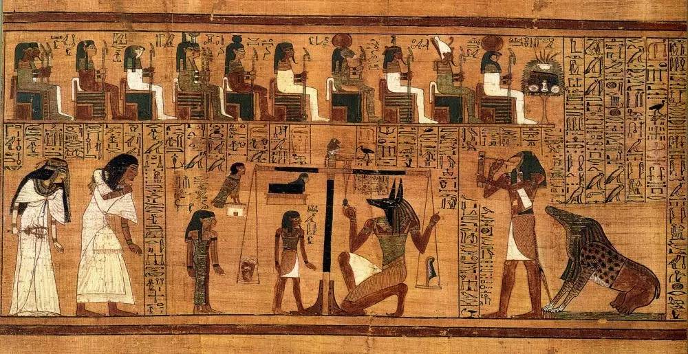 以上基本就是古埃及神话中最重要的神明了,然而半人半兽的神明就只有