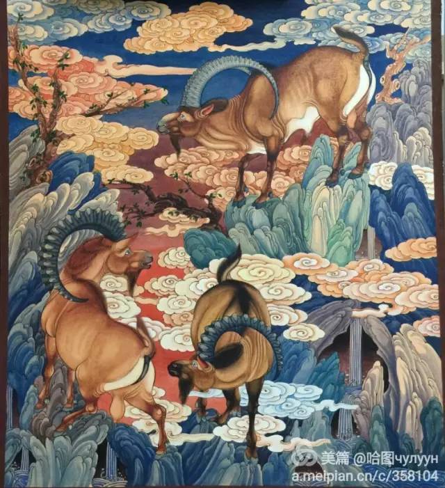 【美图】蒙古国90后天才画家普日布苏仁作品展示