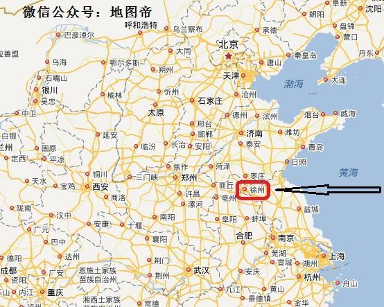 徐州是江苏省辖市,却又是做为南方省的江苏省的北方城市.
