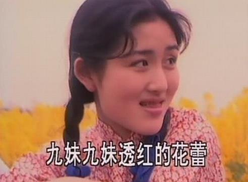 1996年在著名歌手黄鹤翔的成名代表作《九妹》里扮演其中一位"九妹"