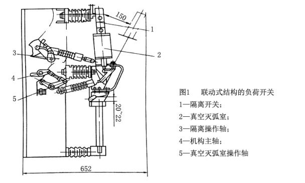 其灭弧室较真空断路器的灭弧室简单,管径小.