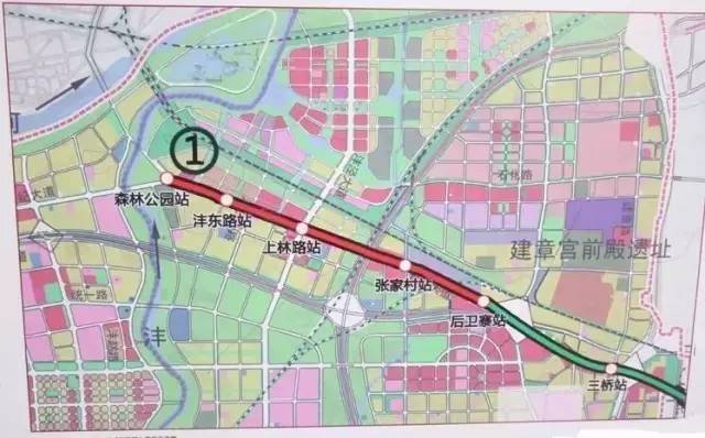 西安┊最新最全西安18条地铁路线图