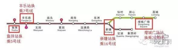 广州地铁13号线通车在即 新塘成置业热区