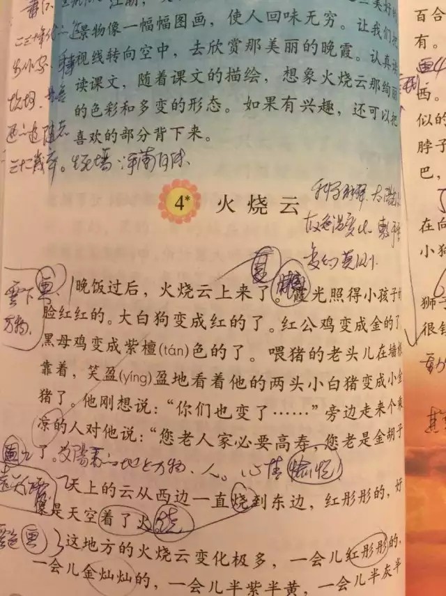 萧红的《火烧云》竟然是画出来的?