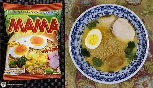 8元 淘口令: $aasldiwd$ 缅甸mama椰奶味泡面 mama instant noodles