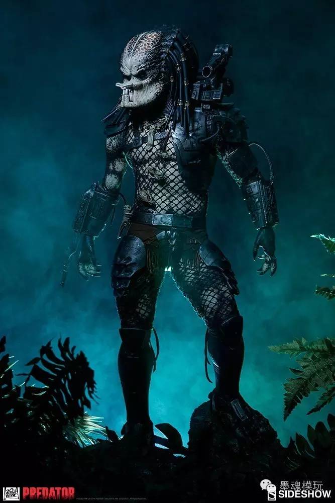 sideshow 新品:27寸 铁血战士/predator jungle hunter 雕像(#300158)