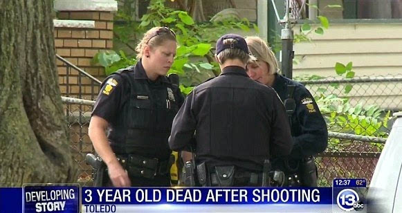 美俄亥俄州一3岁男童在家遭7岁男童枪杀图片
