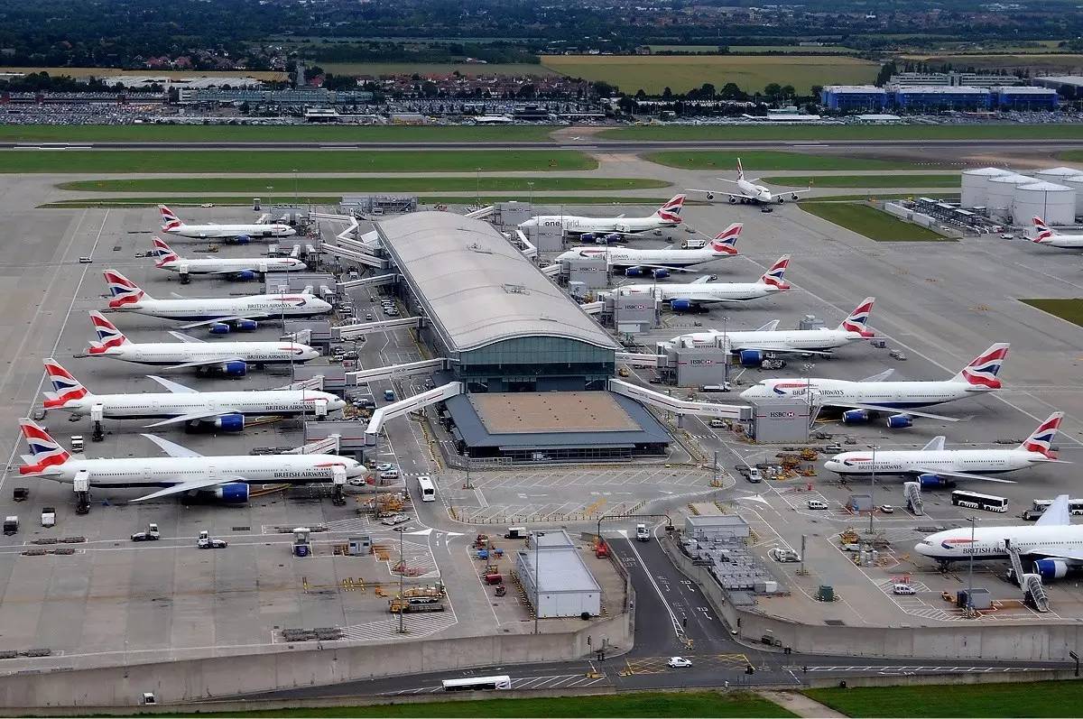 伦敦希斯罗机场图片素材-编号14902265-图行天下