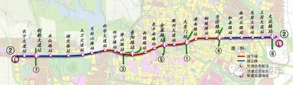 最新规划肥东肥西长丰都要通地铁合肥新增8条地铁线这145家小区要沸腾