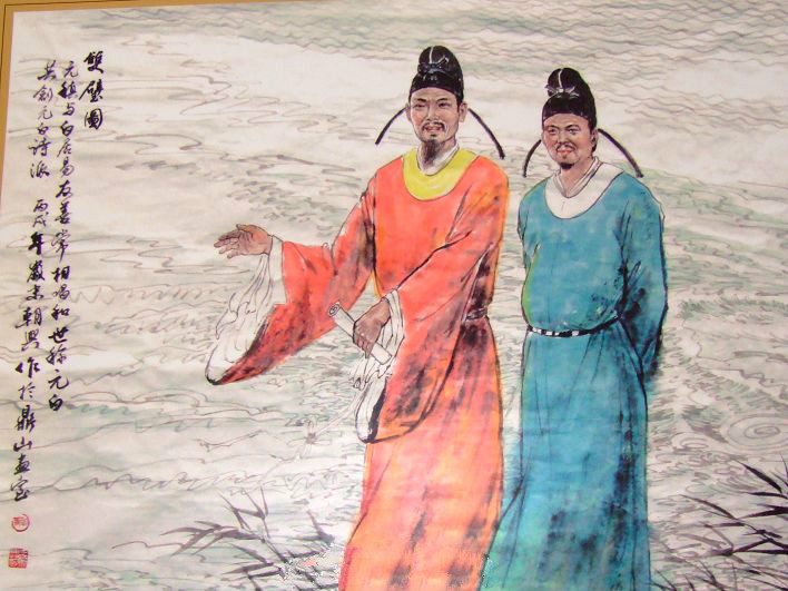 中华上下五千年历史,看看那些文人骚客的无限"基情"~ 元稹×白居易 长