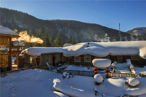 哈尔滨到二浪河雪村旅游攻略