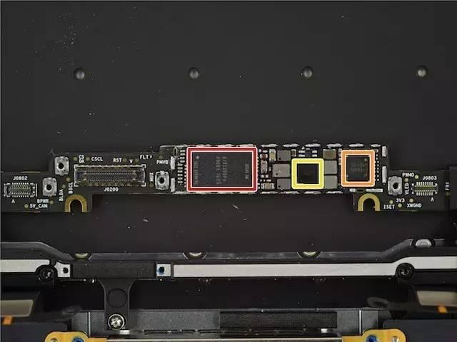 苹果Macbook Pro A1708 13寸 触控板维修拆解 Macbook Pro Retina A1706 A1708 2016 13.3 Touchpad