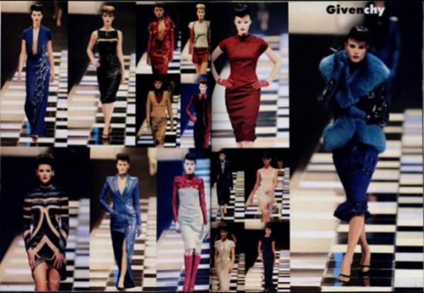 1998-99 - Alexander McQueen 4 Givenchy show 